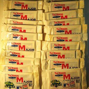 1991 The Minors in a Major League Way 12 cards per pack - 20 packs in all